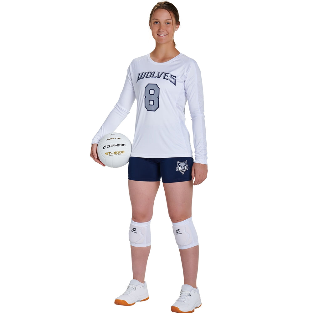 Champro Women's Match 5" Volleyball Compression Shorts Volleyball Apparel All