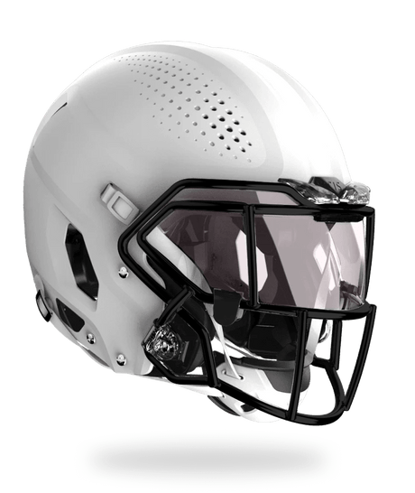 Vicis Zero2 Elite Youth Football Helmet with Titanium Facemask & Oakley Eye Shield Vicis