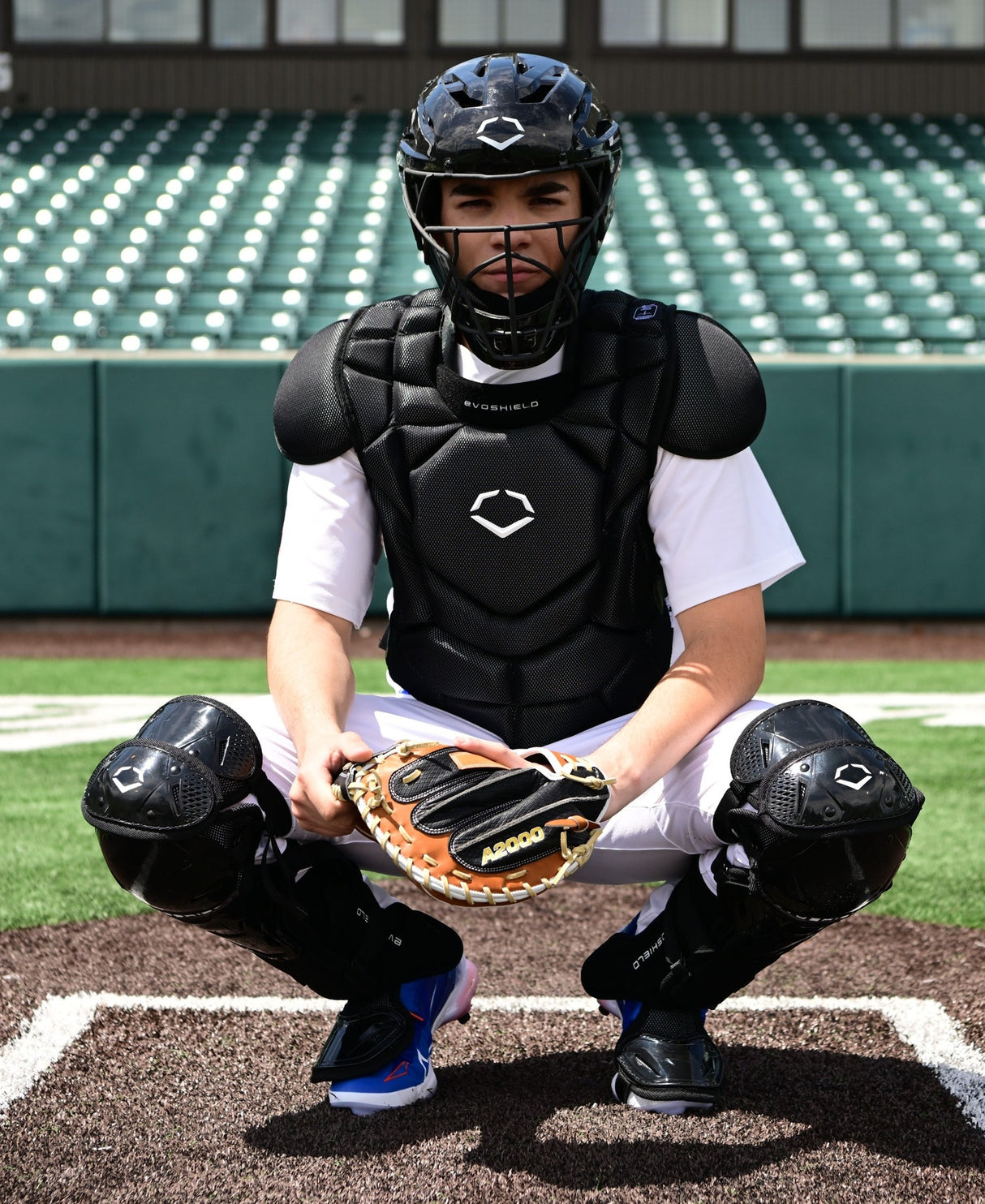 Evoshield Intermediate G2S Baseball Catchers Gear Kit Baseball Catcher's Protective Equipment All