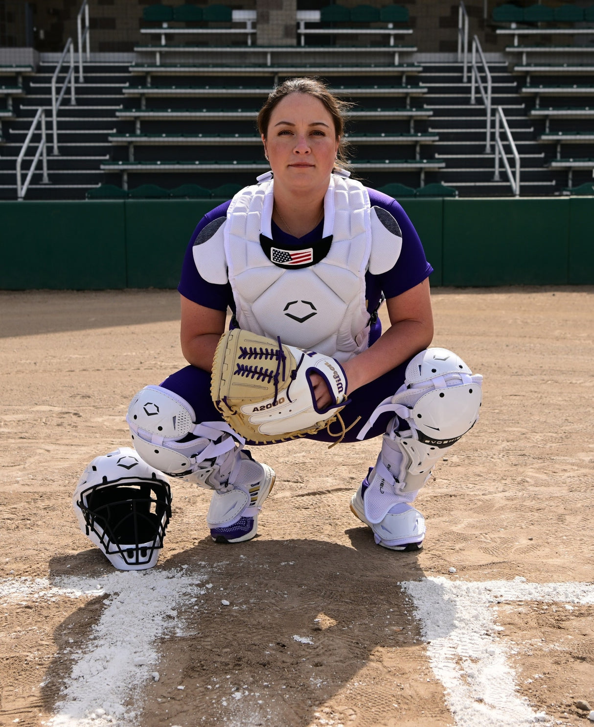 Evoshield Adult G2S Fastpitch Catchers Gear Kit Softball Catcher's Protective Equipment All