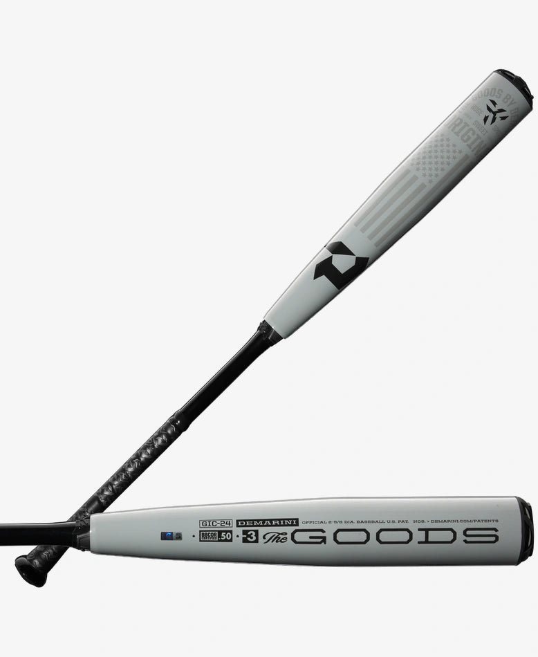 2024 Demarini The Goods Half & Half -3 BBCOR Baseball Bat Baseball Bats All