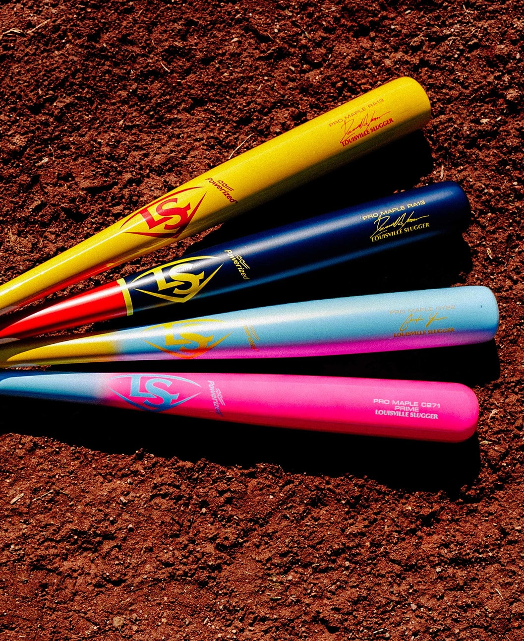 Louisville Slugger Pro Prime Cotton Candy C271 Maple Baseball Bat Baseball Bats All