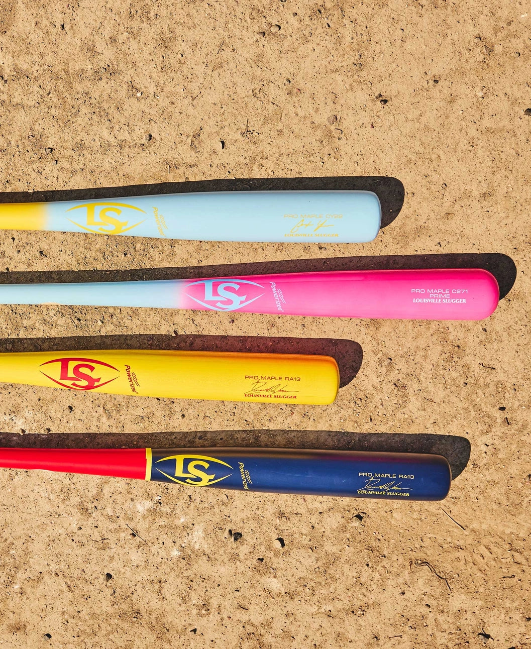 Louisville Slugger Pro Prime Cotton Candy C271 Maple Baseball Bat Baseball Bats All