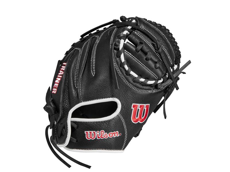 2023 Wilson 30" Catchers Mitt Trainer Baseball Gloves & Mitts All