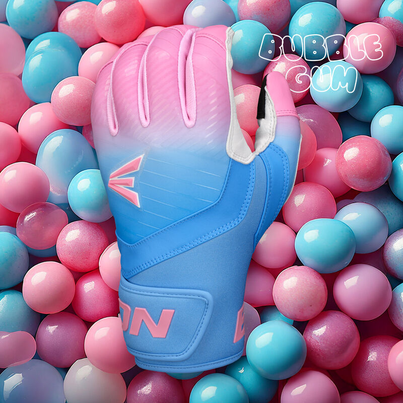 Easton Youth Walk-off Bubble Gum Ethos Baseball Batting Gloves-2