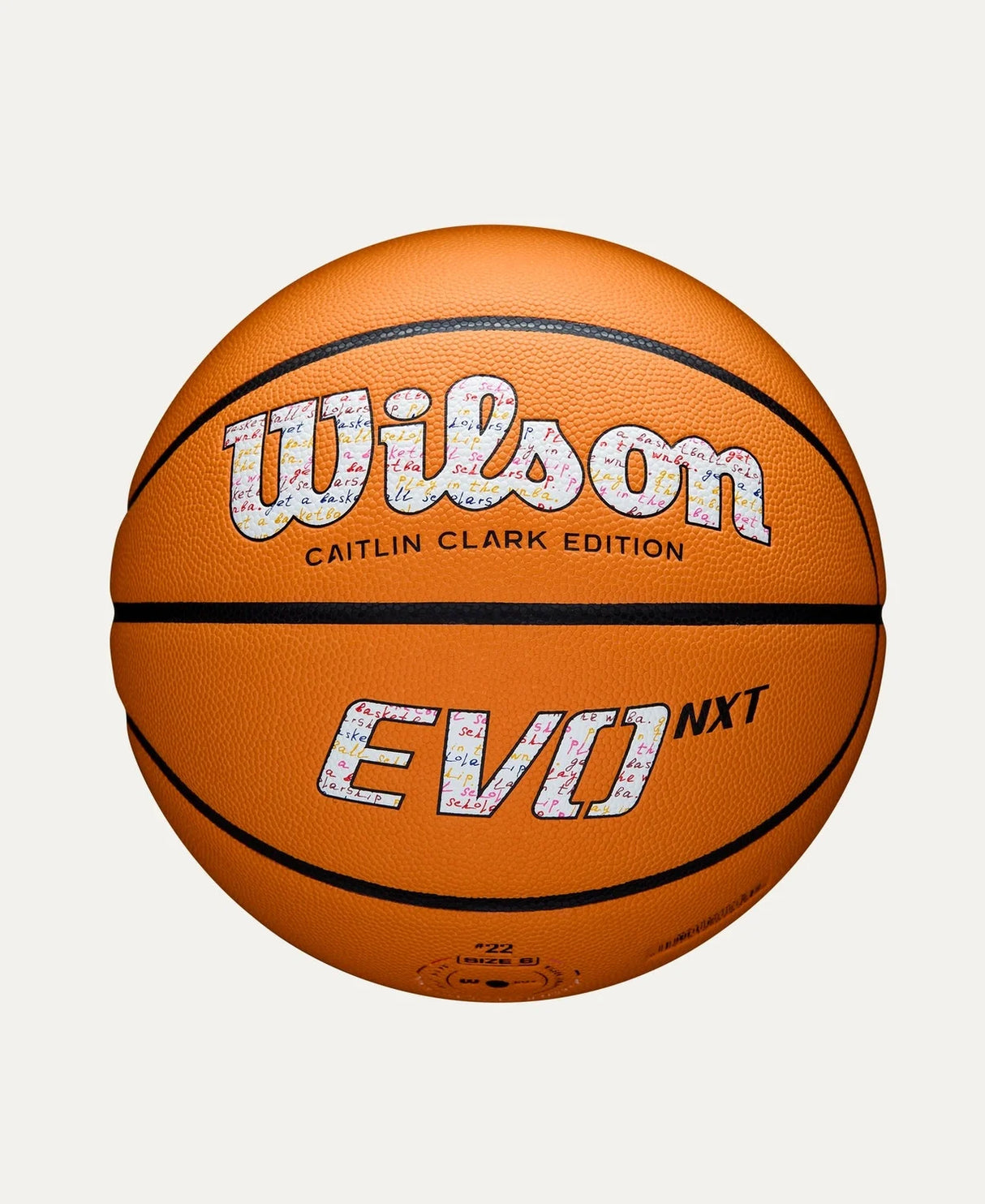 Wilson Caitlin Clark Edition EVO NXT Basketball Size 6 Basketball Basketballs All