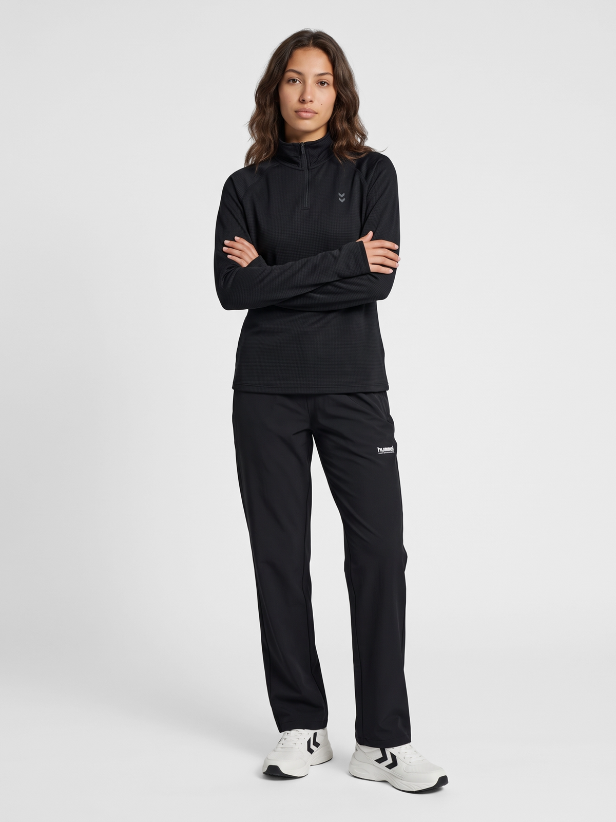 hummel Women's Pulse Half Zip Midlayer-4