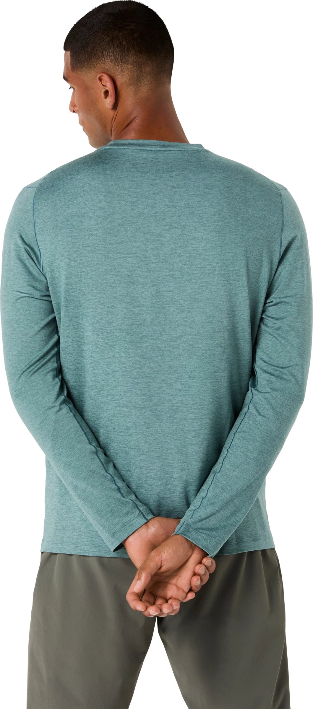 Asics Men's Refined Texture Long Sleeve Top-2