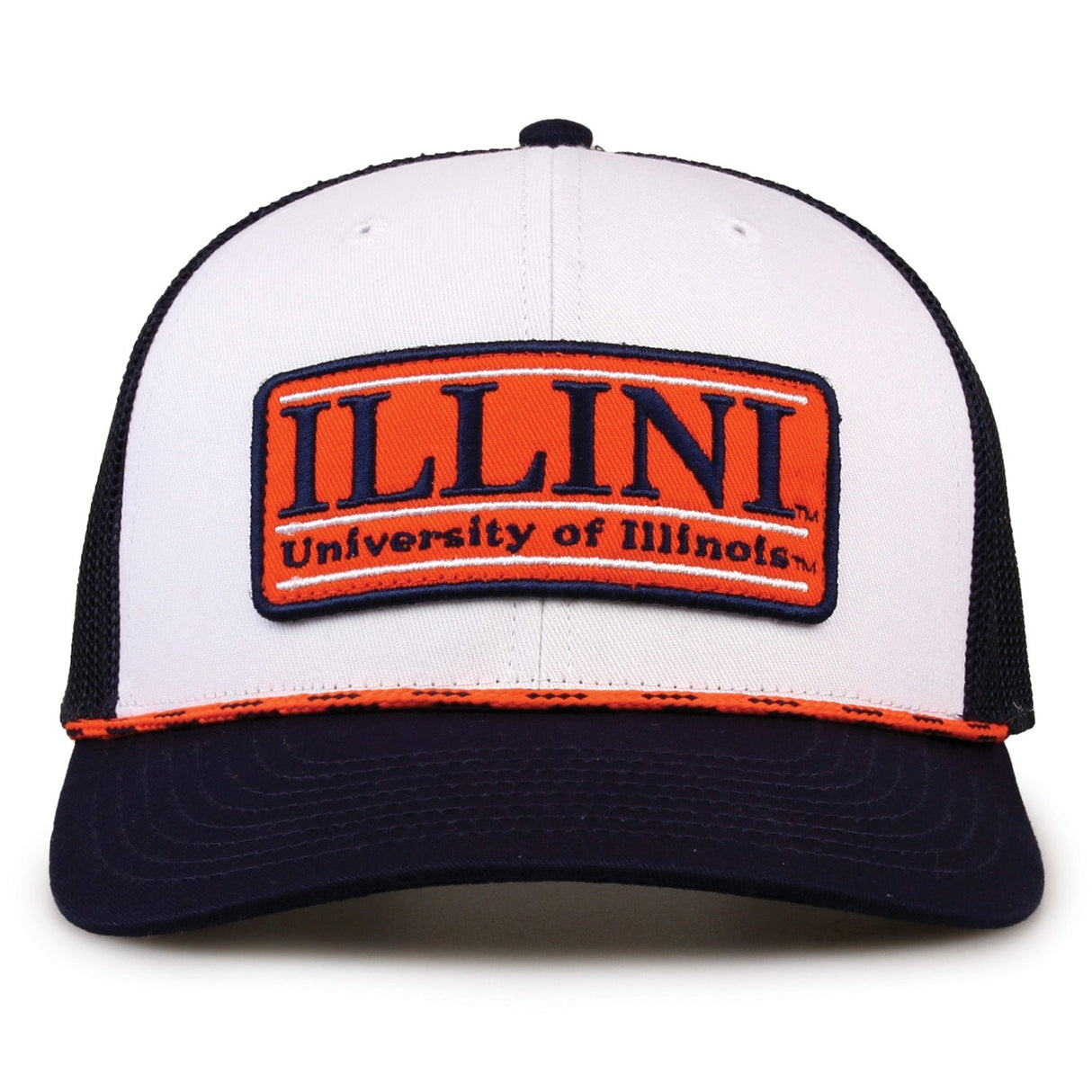 The Game Headwear Illinois Rope Trucker Hat