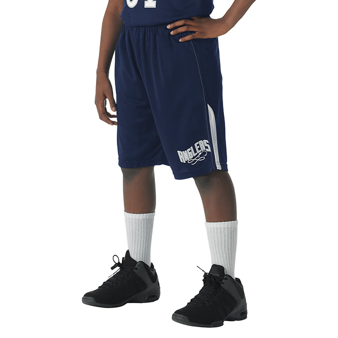 Alleson Youth NBA Blank Game Short Basketball Shorts Youth