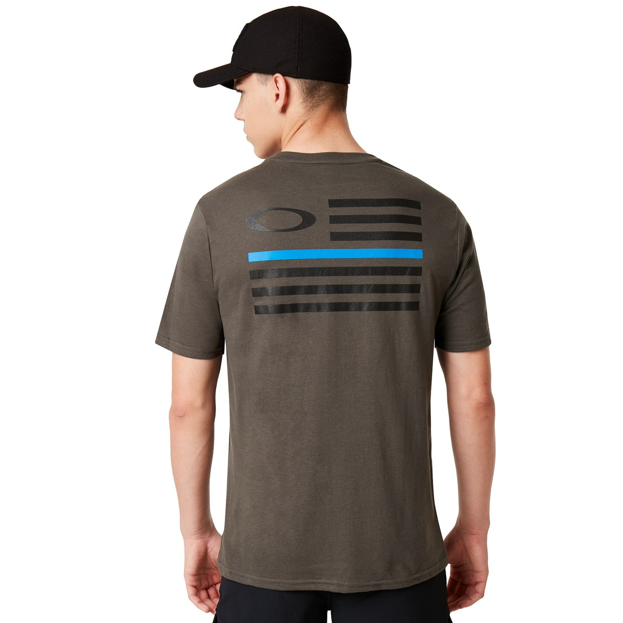 Men's Si Oakley Flag Tee-3