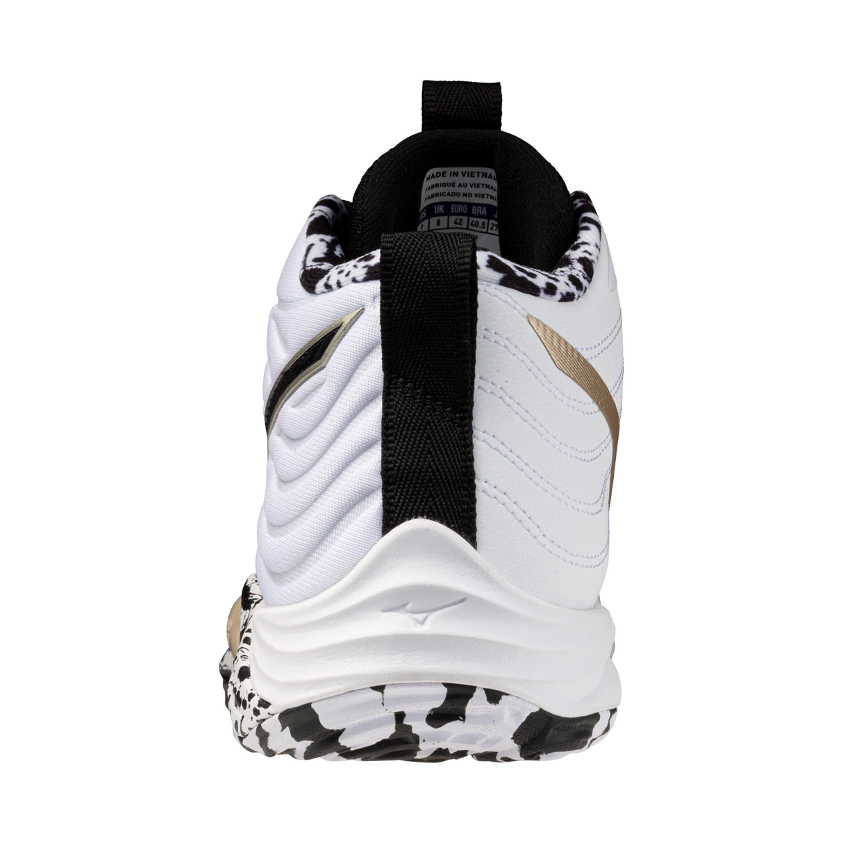 Mizuno Adult Wave Momentum 4 Elite Mid Volleyball Shoes-5