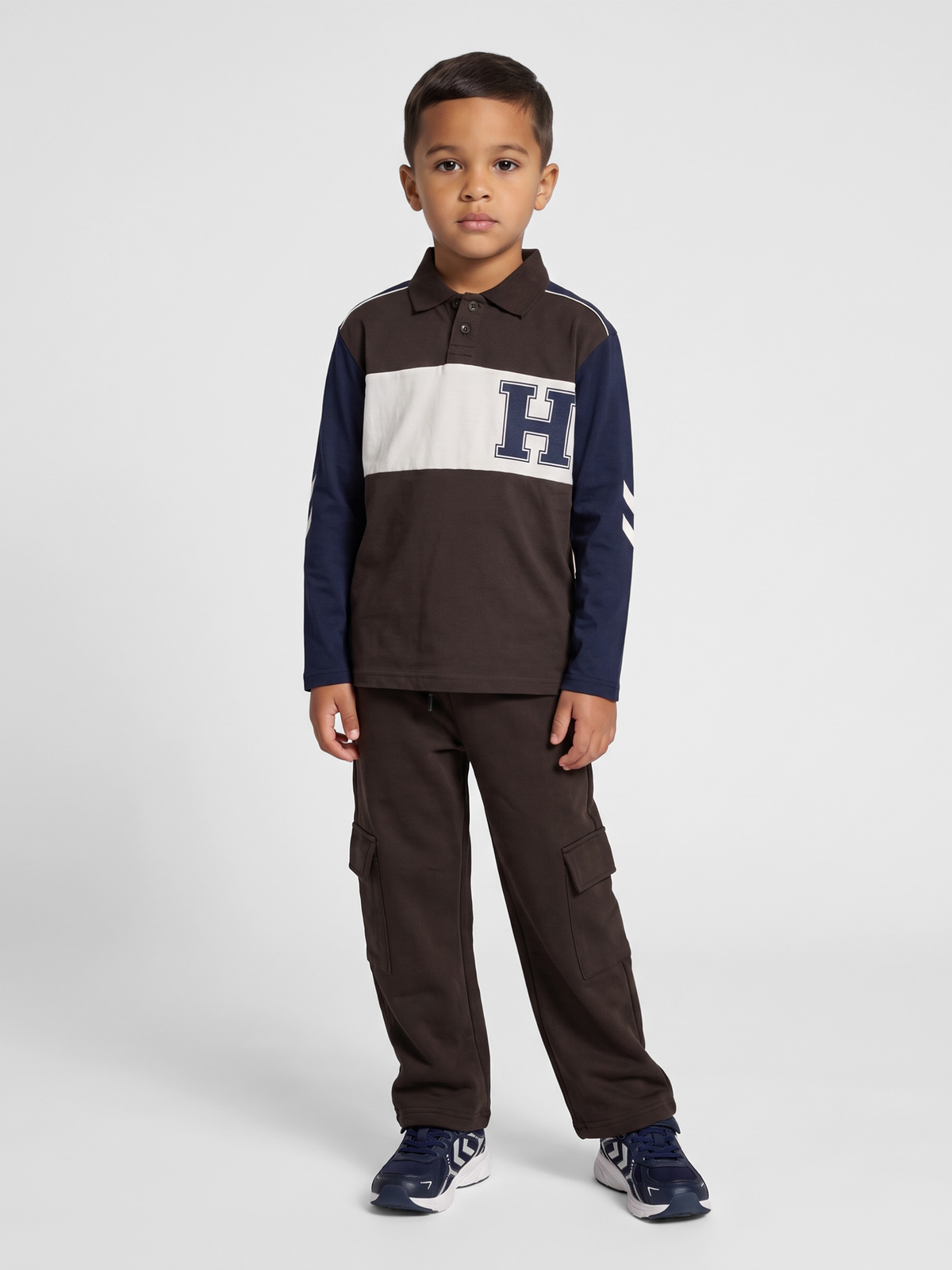 hummel Youth Robin Jersey Long Sleeve Polo-5
