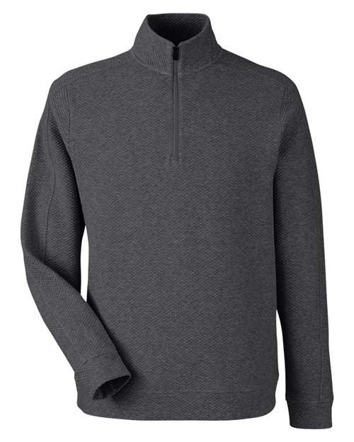 North End Men's Spirit Textured Quarter-Zip Pullover-1
