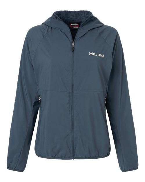 Marmot Women's Aerothermal Soft Shell Hooded Jacket-1