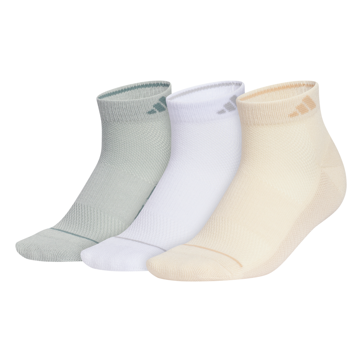 adidas Women's All Day Training 3-Pack Low Cut Sock Unisex Accessories Socks