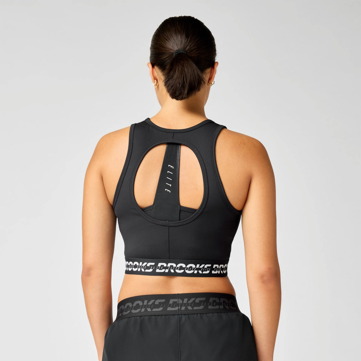 Brooks Women's PR Elite Crop Tank Top-2