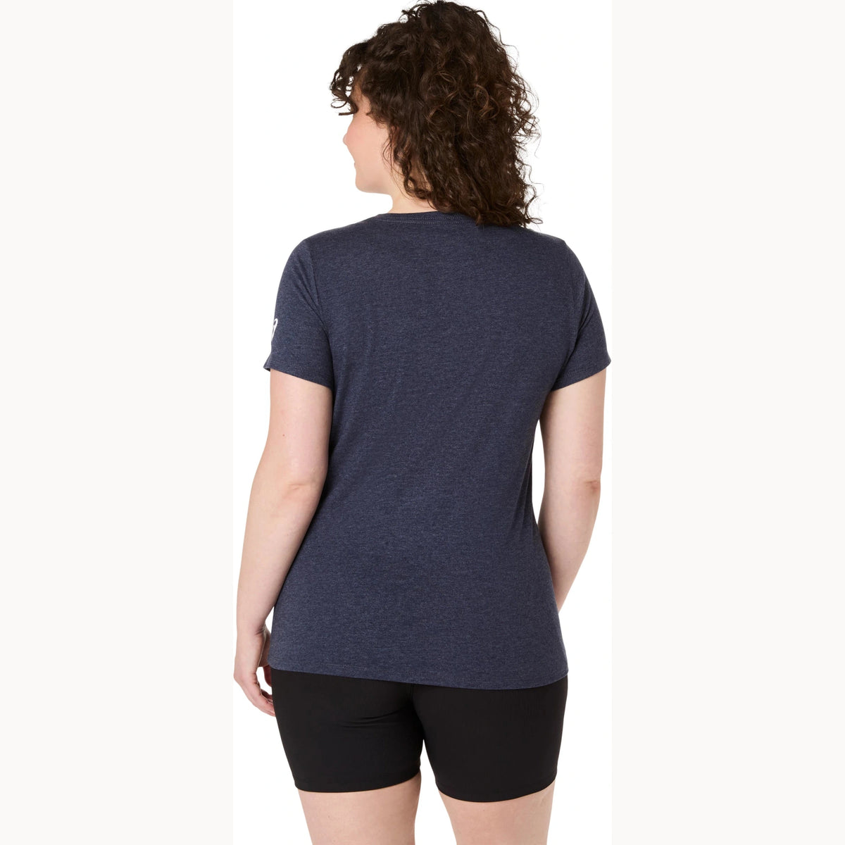 Asics Women's Sunflower Slogan V-Neck-2