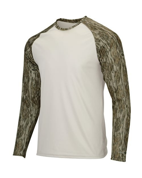 Paragon Men's Jackson Mossy Oak Colorblocked Long Sleeve T-Shirt-2