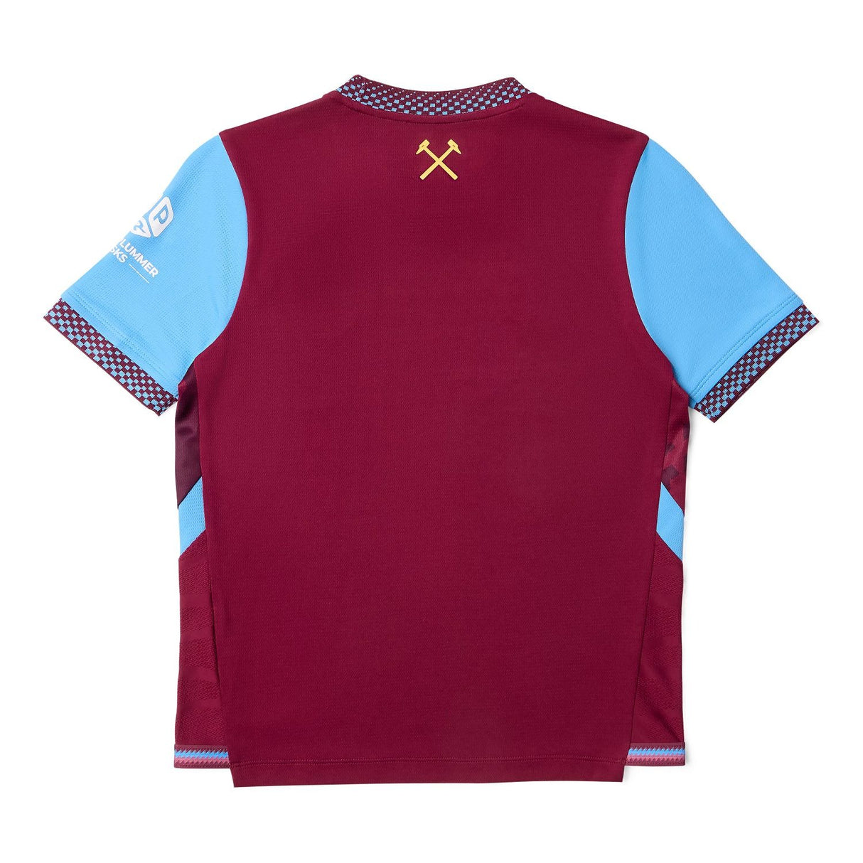 New Balance Youth West Ham United 26/27 Home Short Sleeve Soccer Jersey-2