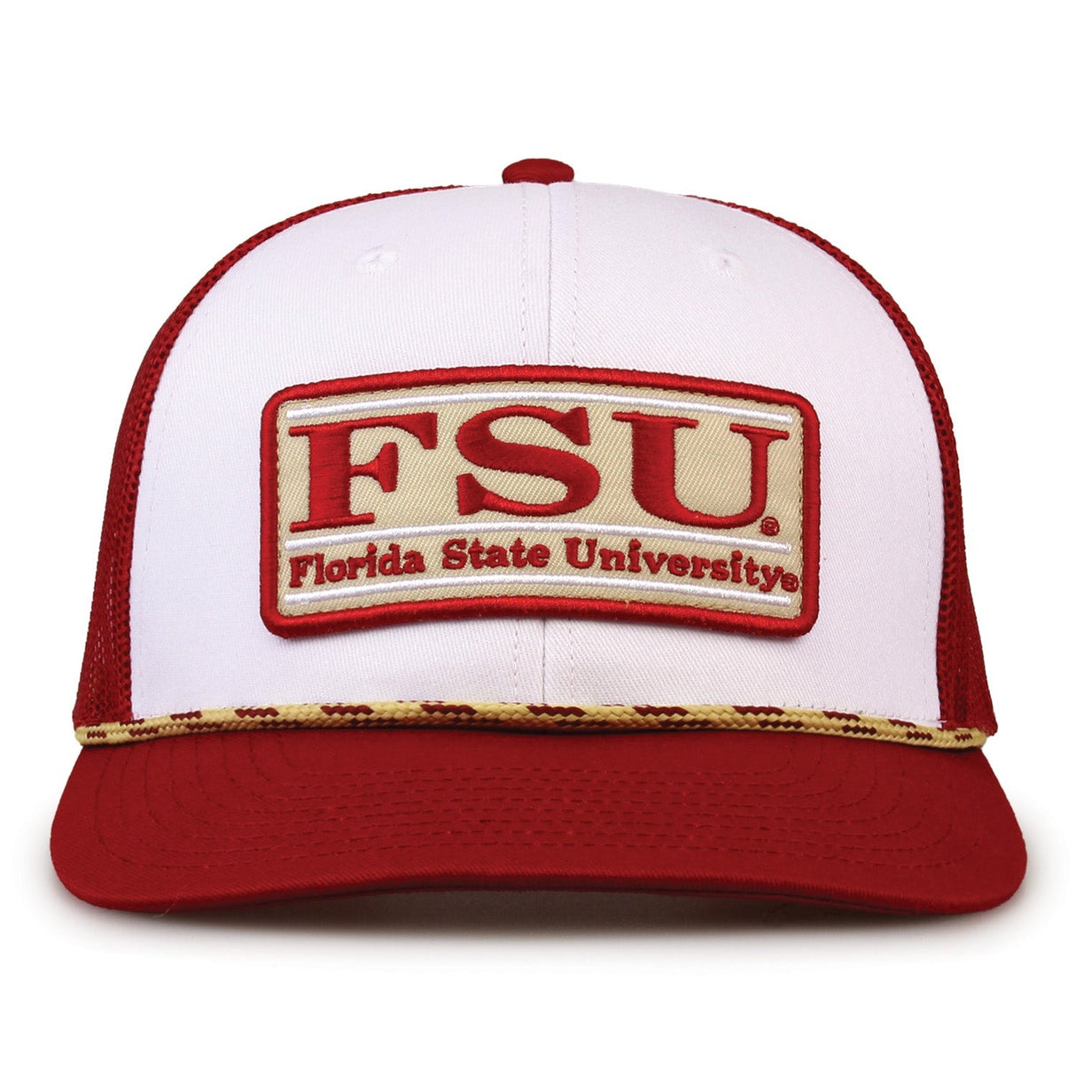 The Game Headwear Florida State Rope Trucker Hat