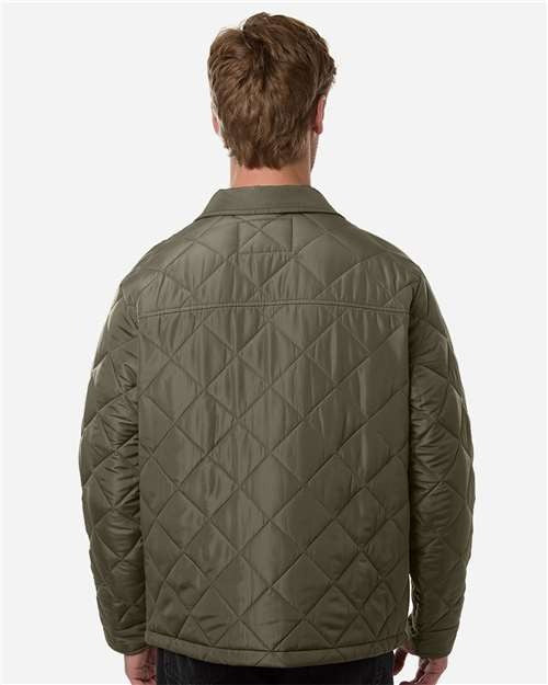 Weatherproof Men's Diamond Quilted Jacket-5