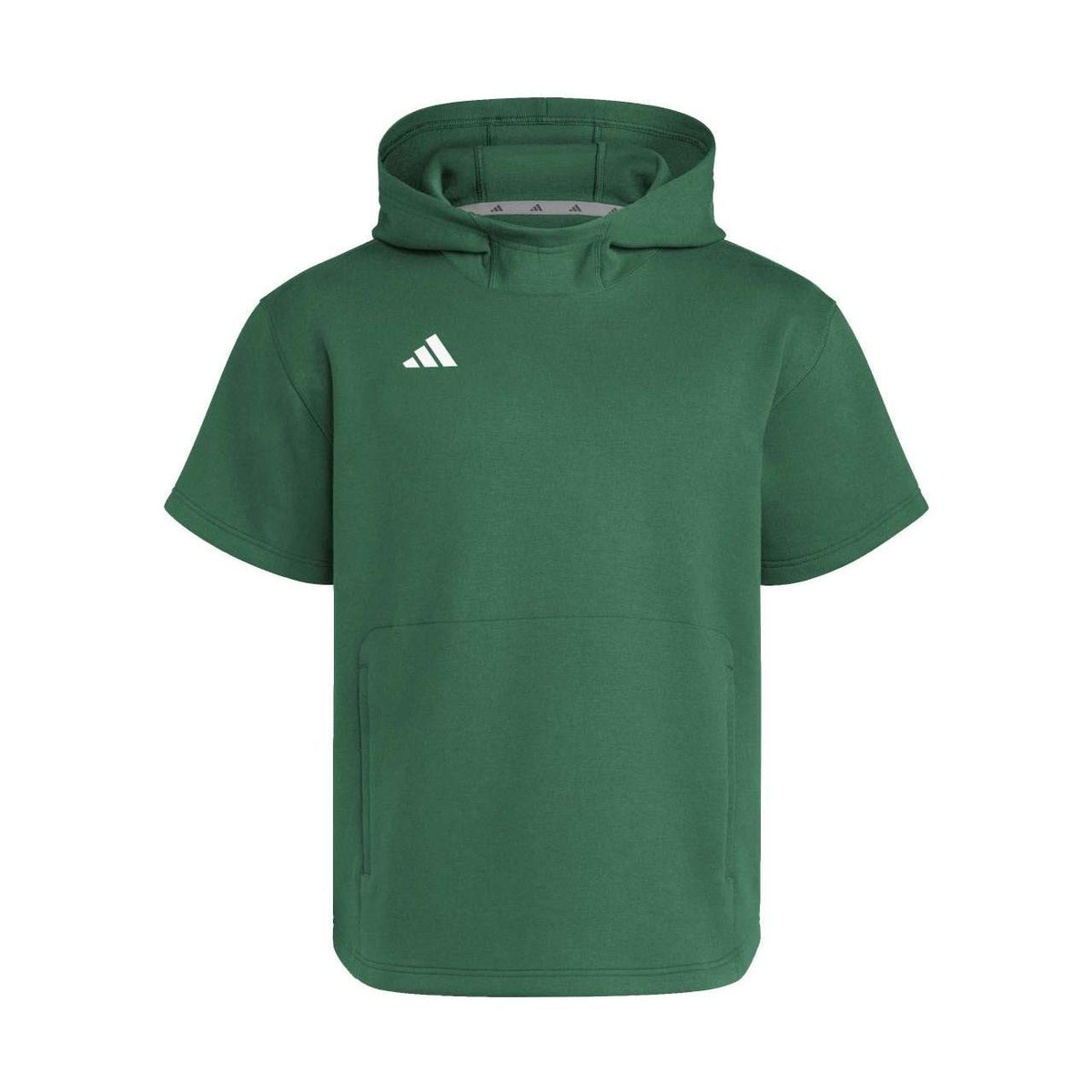 adidas Men's Dugout Short Sleeve Baseball Hoodie-1