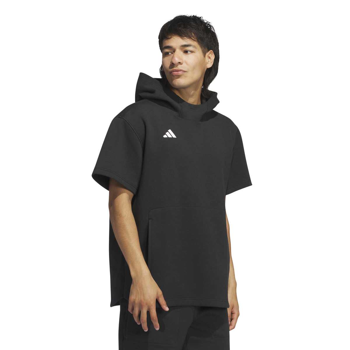 adidas Men's Dugout Short Sleeve Baseball Hoodie-6