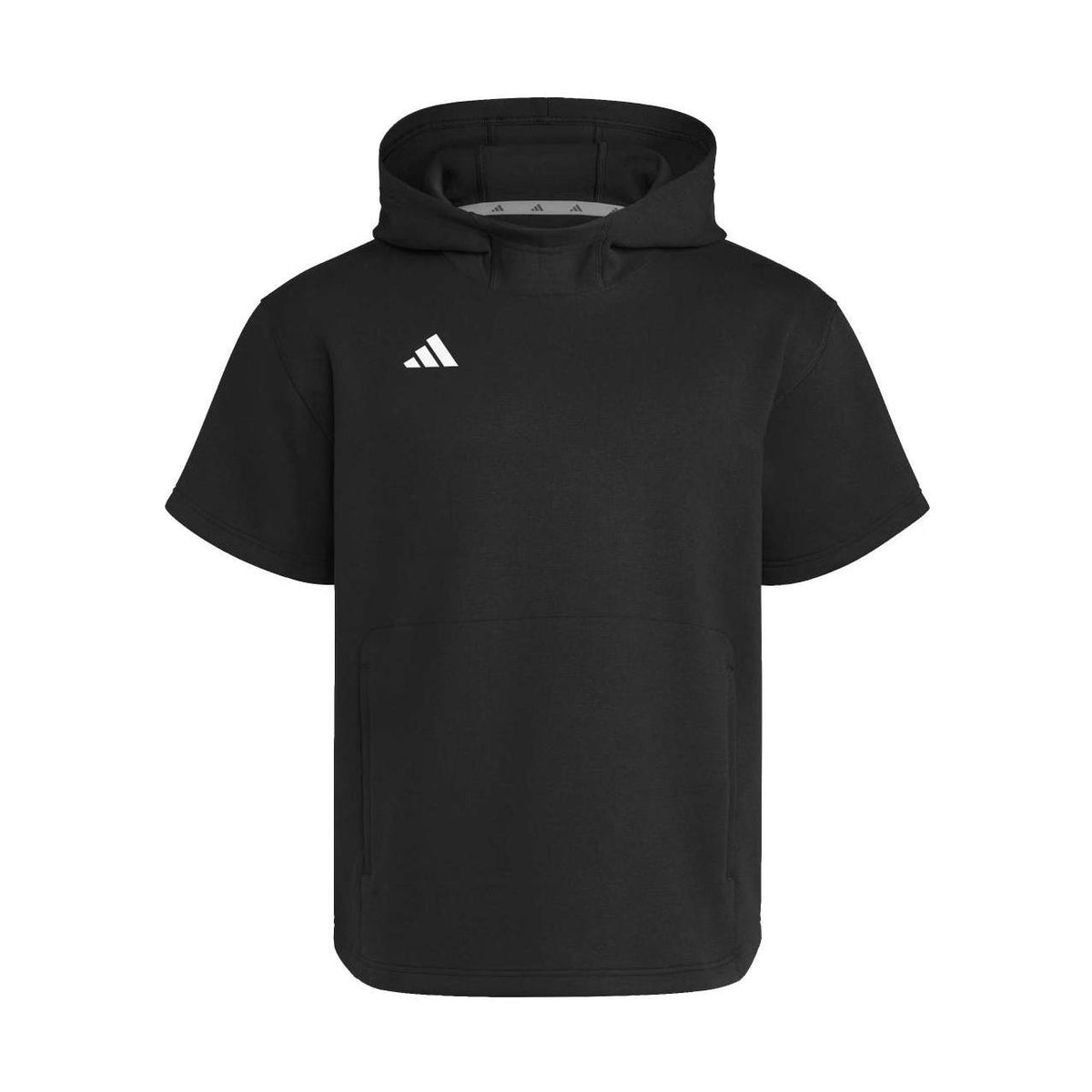 adidas Men's Dugout Short Sleeve Baseball Hoodie-1