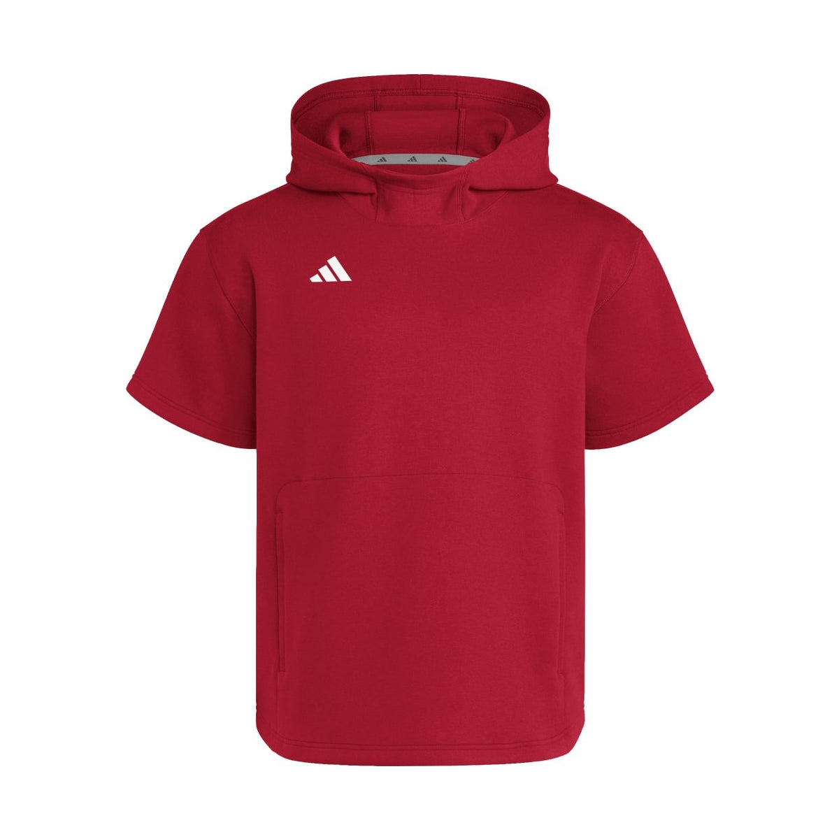 adidas Men's Dugout Short Sleeve Baseball Hoodie-1