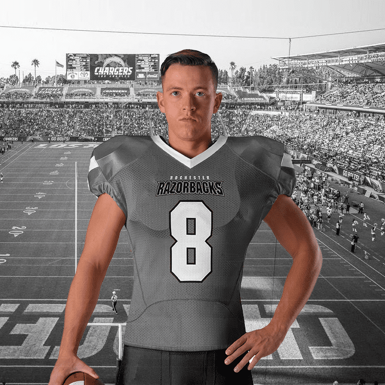 Alleson 754 Fitted Football Jersey Team Football Jerseys