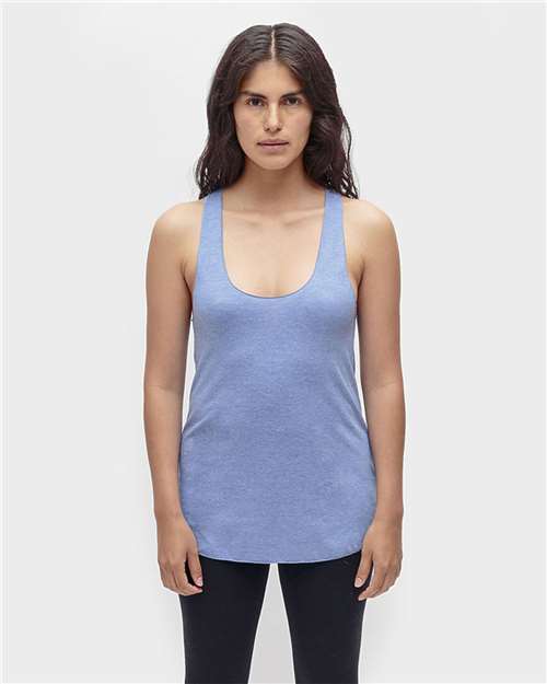 Los Angeles Apparel Women's USA-Made Triblend Racerback Tank Top Womens Apparel Shirts & Tops