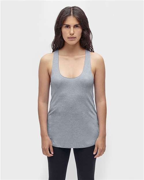 Los Angeles Apparel Women's USA-Made Triblend Racerback Tank Top Womens Apparel Shirts & Tops