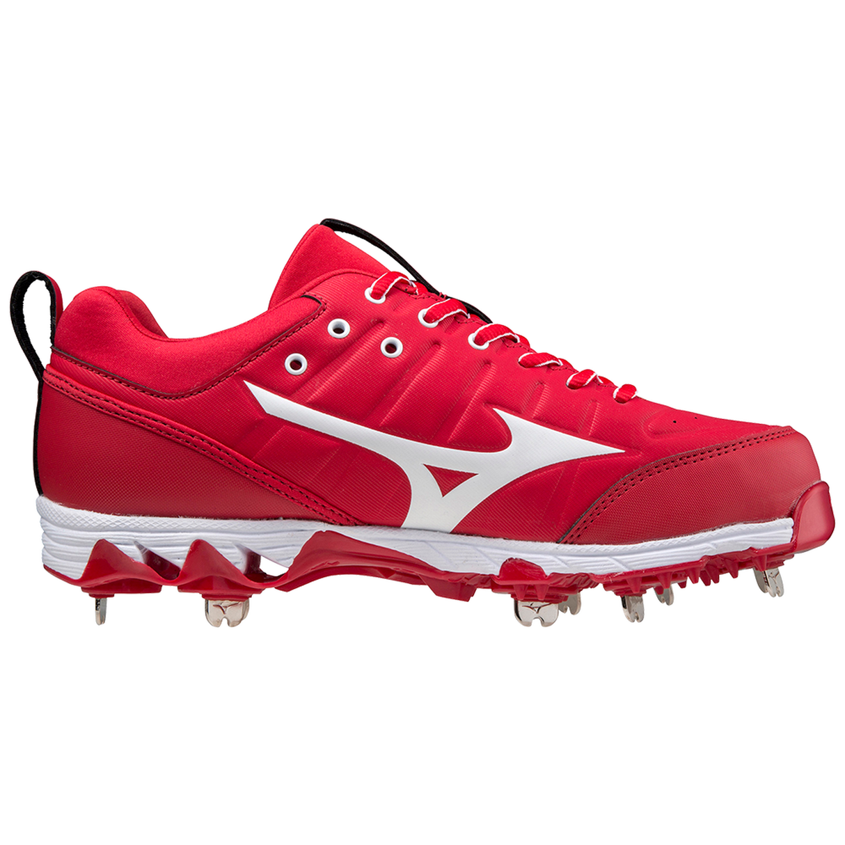 Mizuno Women's 9-Spike Swift 7 Low Metal Softball Cleats-3