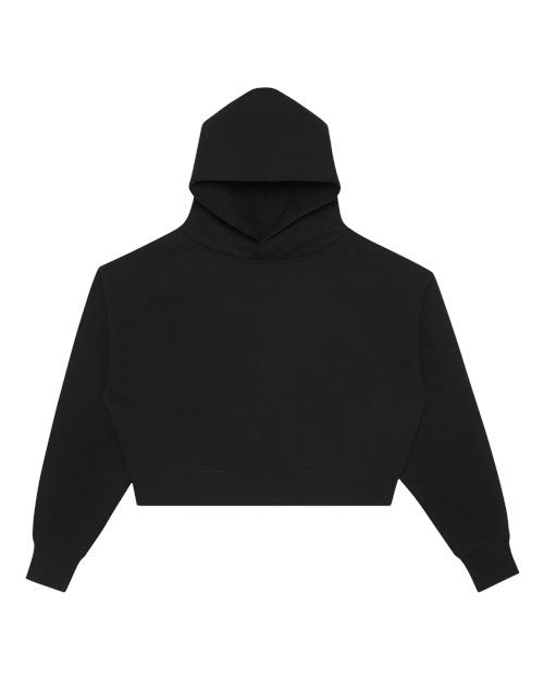 Lane Seven Women's Relaxed Cropped Hoodie Sweatshirt-1
