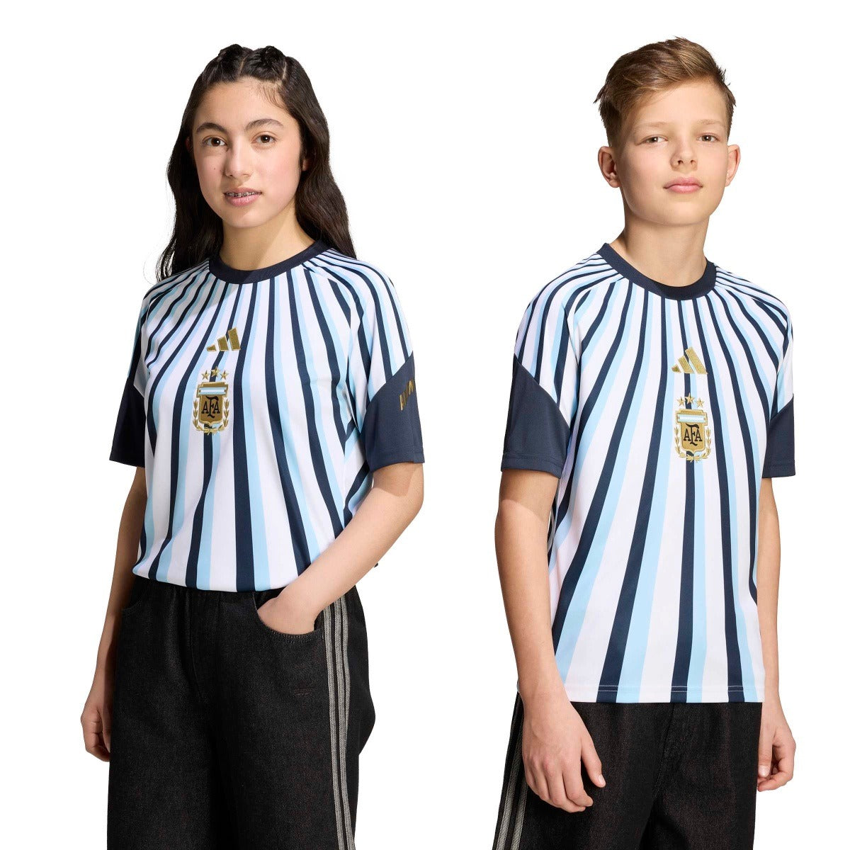 adidas Youth Argentina 26 Home Pre Match Jersey-7