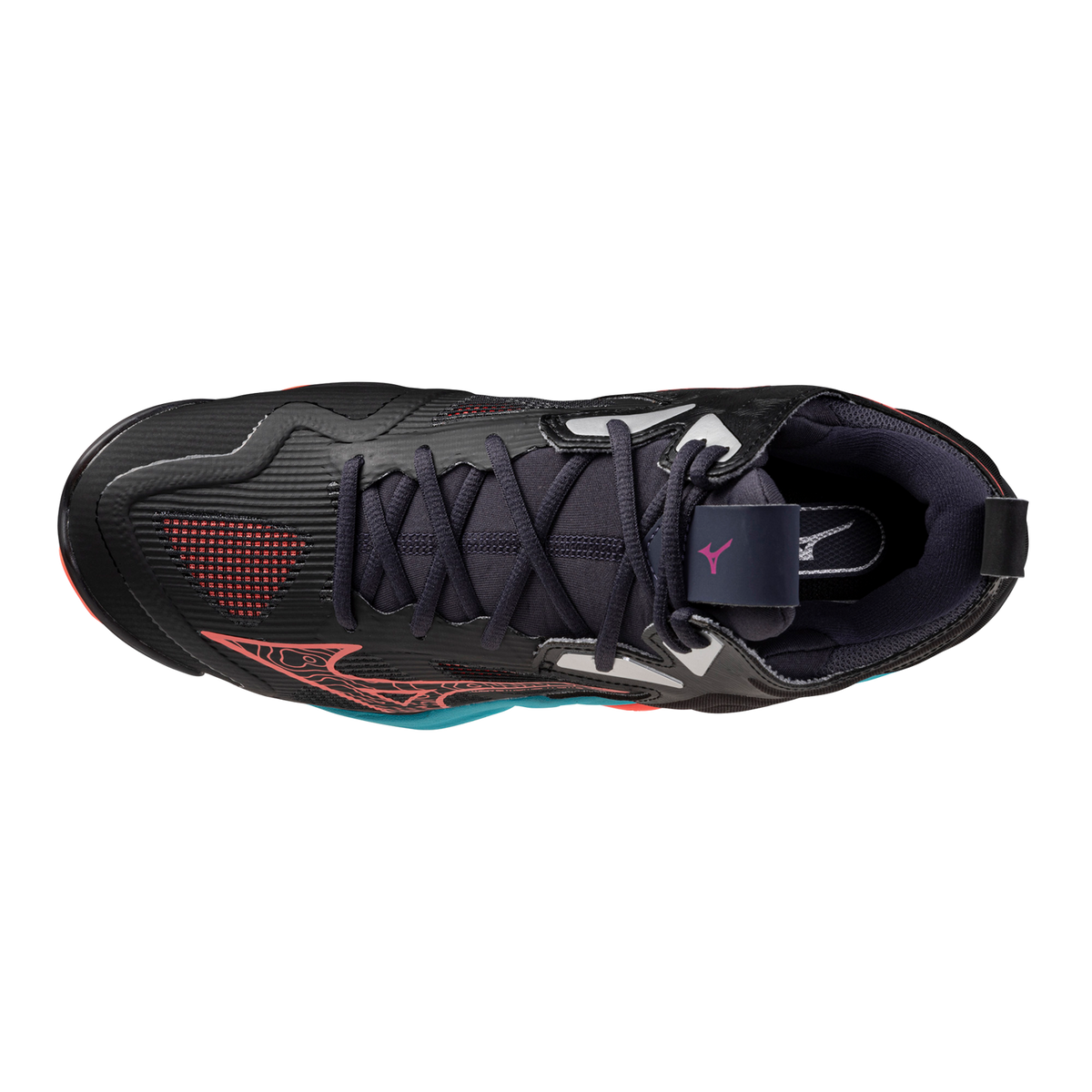 Mizuno Adult Wave Momentum 3 Mid Volleyball Shoes-4