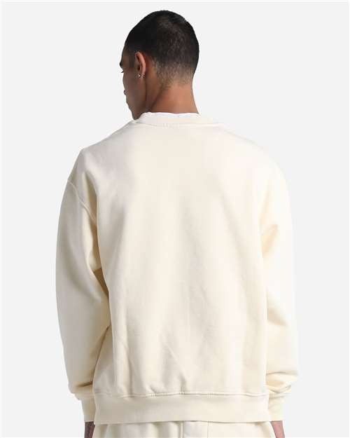 Shaka Wear Men's Max Heavy Garment-Dyed Crewneck Sweatshirt-2
