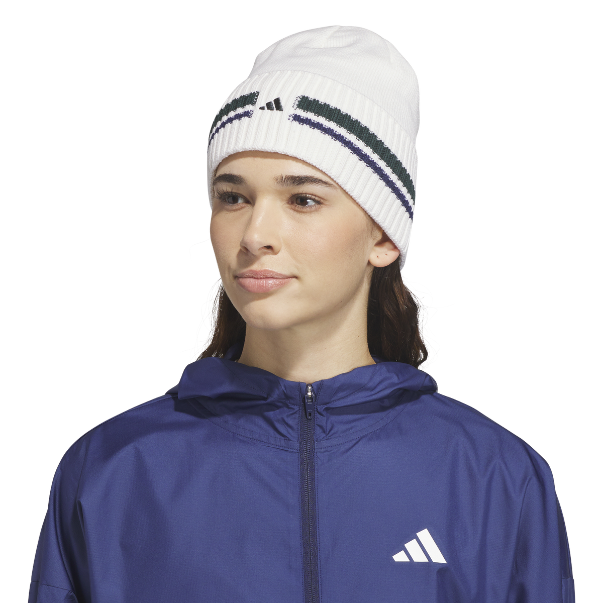 adidas Women's Sporty Fold Beanie-1