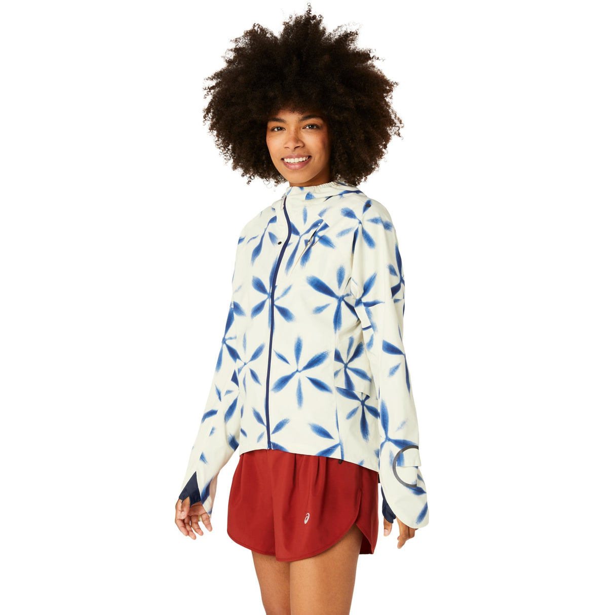 Asics Women's Metarun Shibori Waterproof Jacket-3