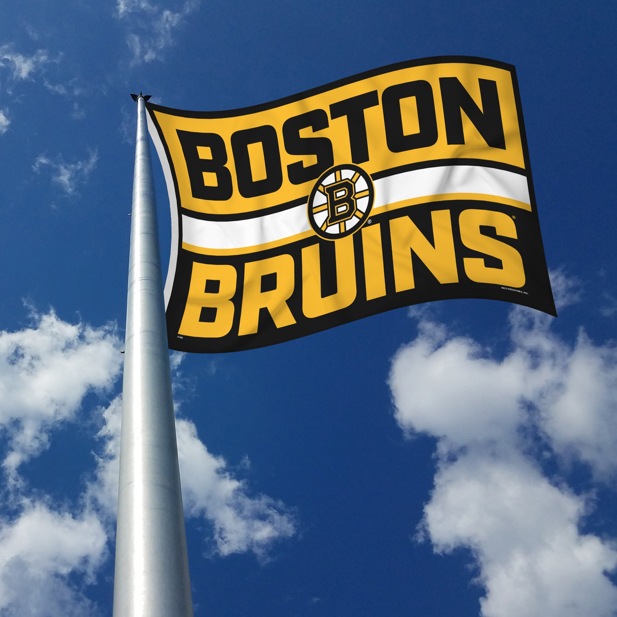 Rico Industries NHL Boston Bruins Bold 3' x 5' Banner Flag-2