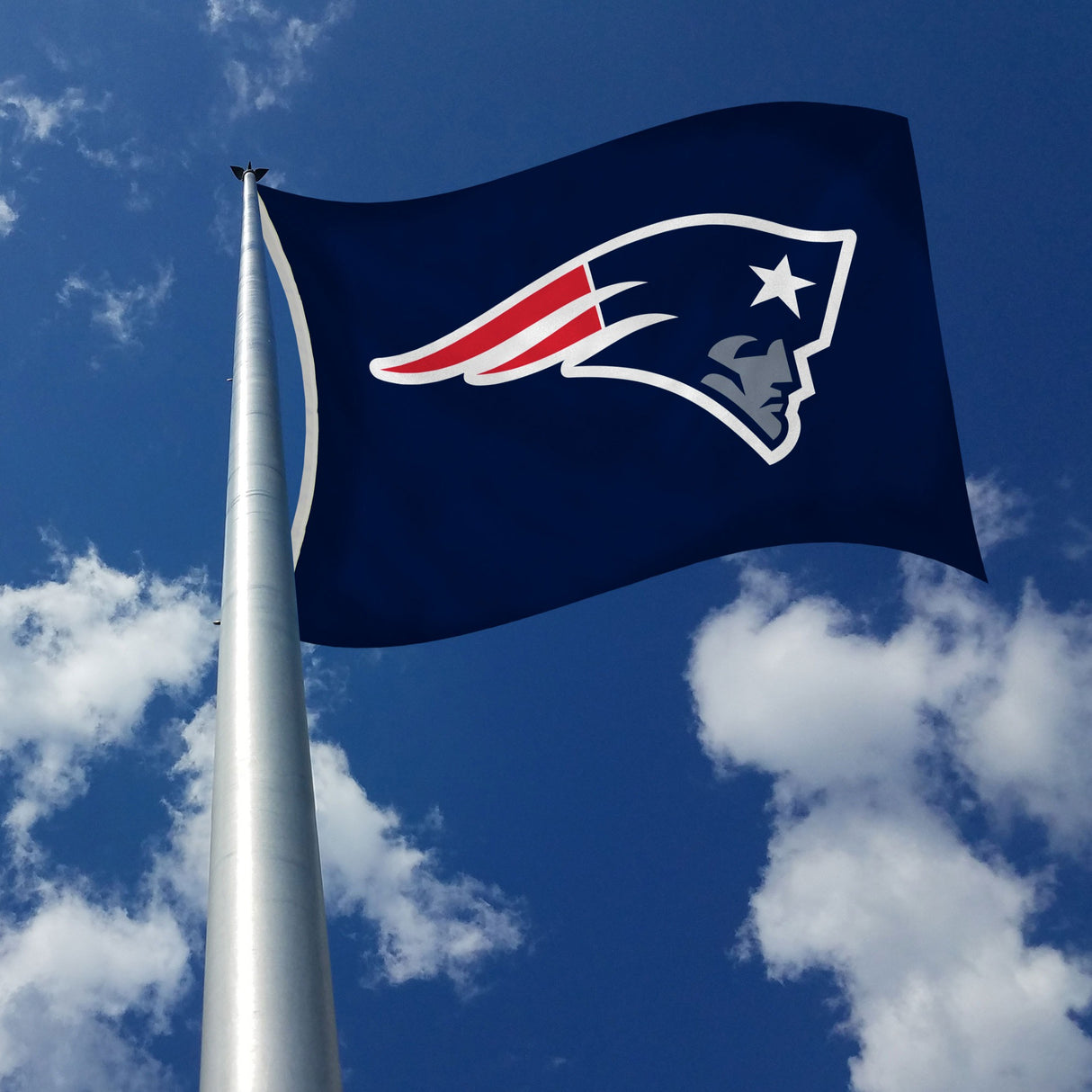 Rico Industries NFL New England Patriots Standard 3' x 5' Banner Flag-2