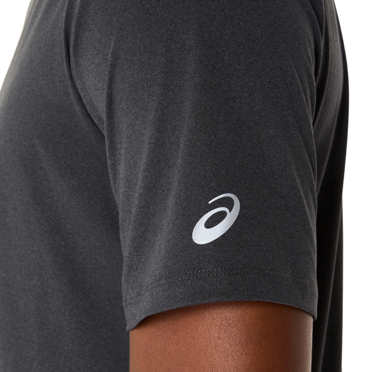 Asics Men's Short Sleeve Hthr Tech Top-4