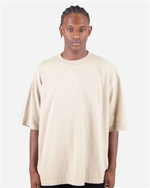 Shaka Wear Adult Garment-Dyed Drop-Shoulder T-Shirt-1