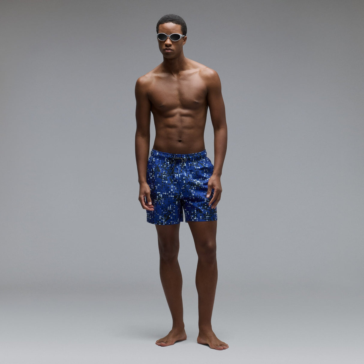 Oakley Men's All Hibiscus 17'' Beach Shorts-2