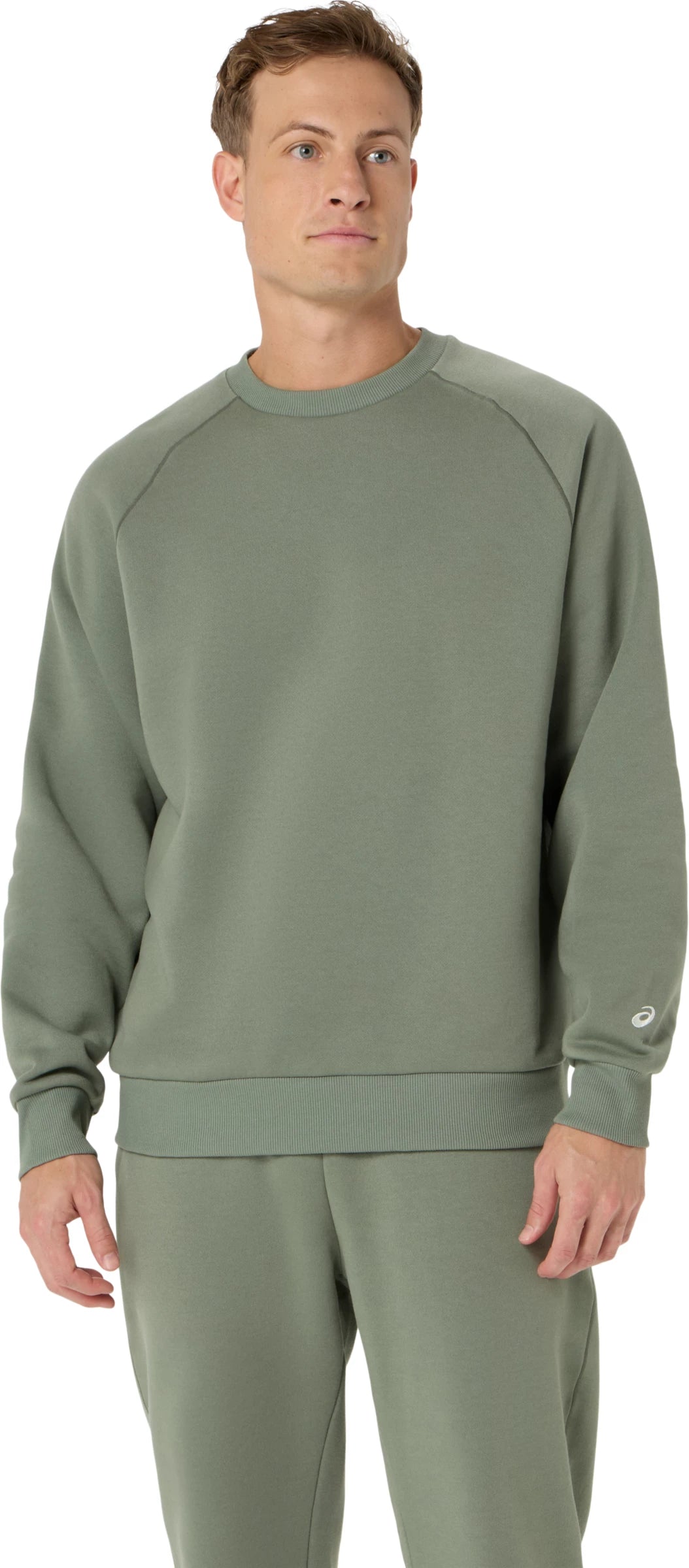 Asics Men's Fleece Crew-Neck Top-1