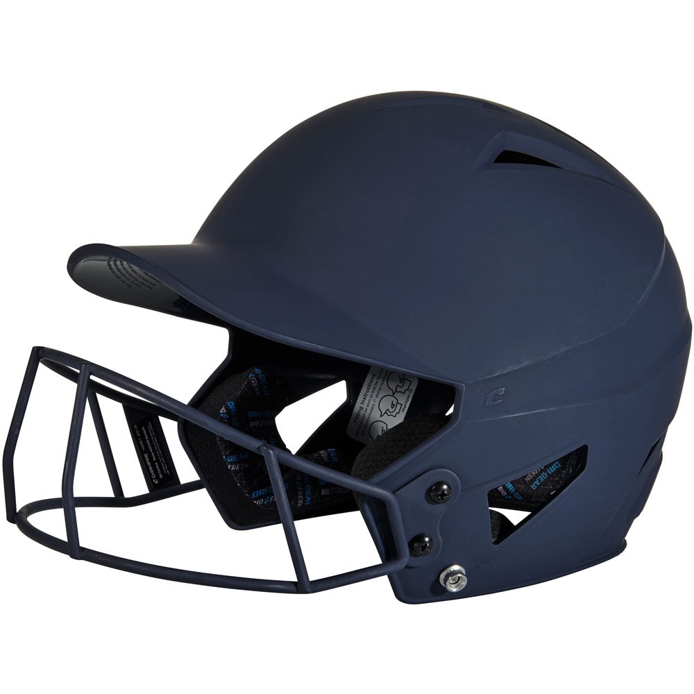 Champro HX Matte Softball Helmet with Facemask-1