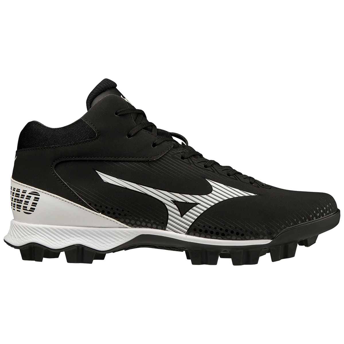 Mizuno Men's Wave Lightrevo TPU Molded Mid Baseball Cleats-6