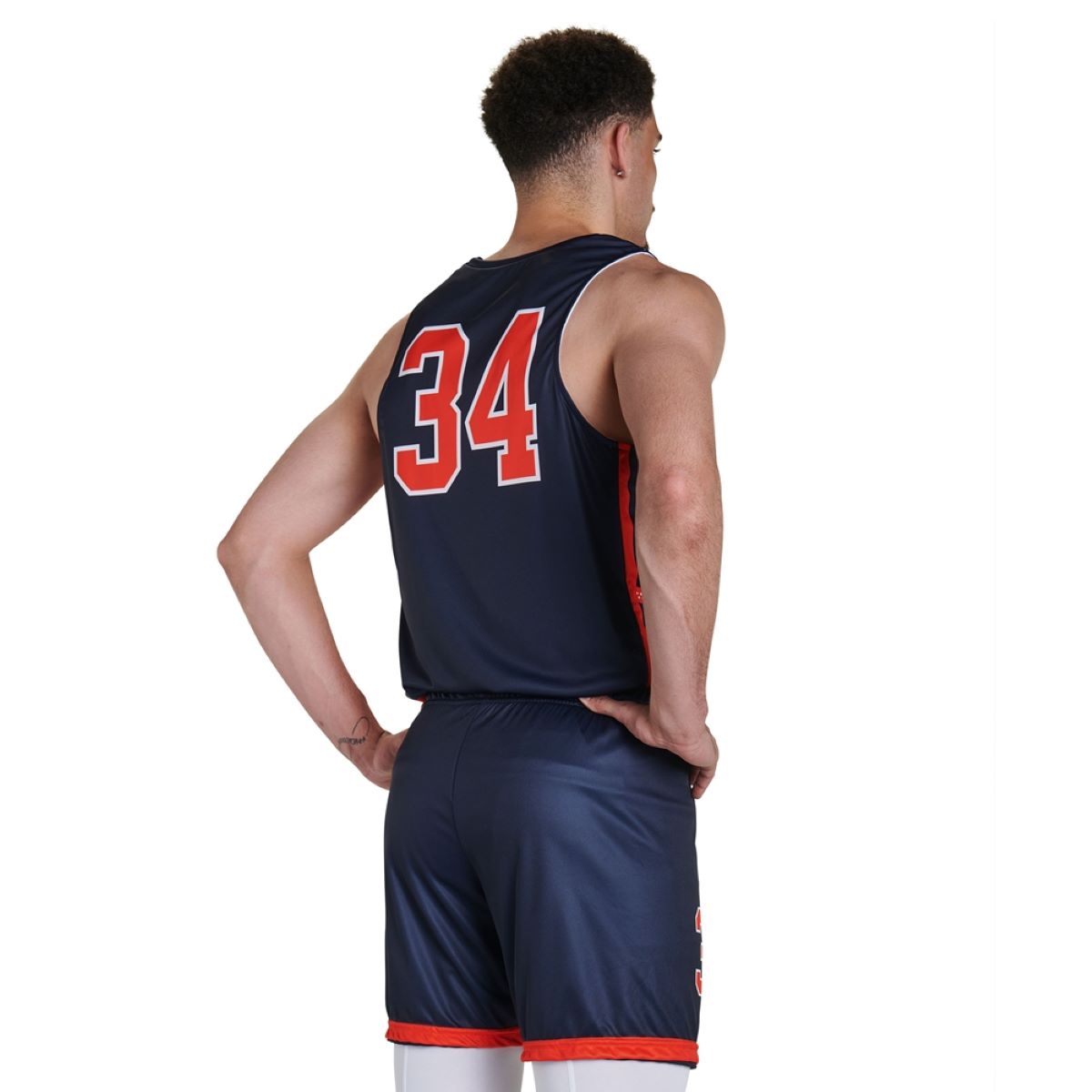 Custom Fitted Double-Ply Reversible Basketball Jersey Adult, Youth Team Basketball Jerseys