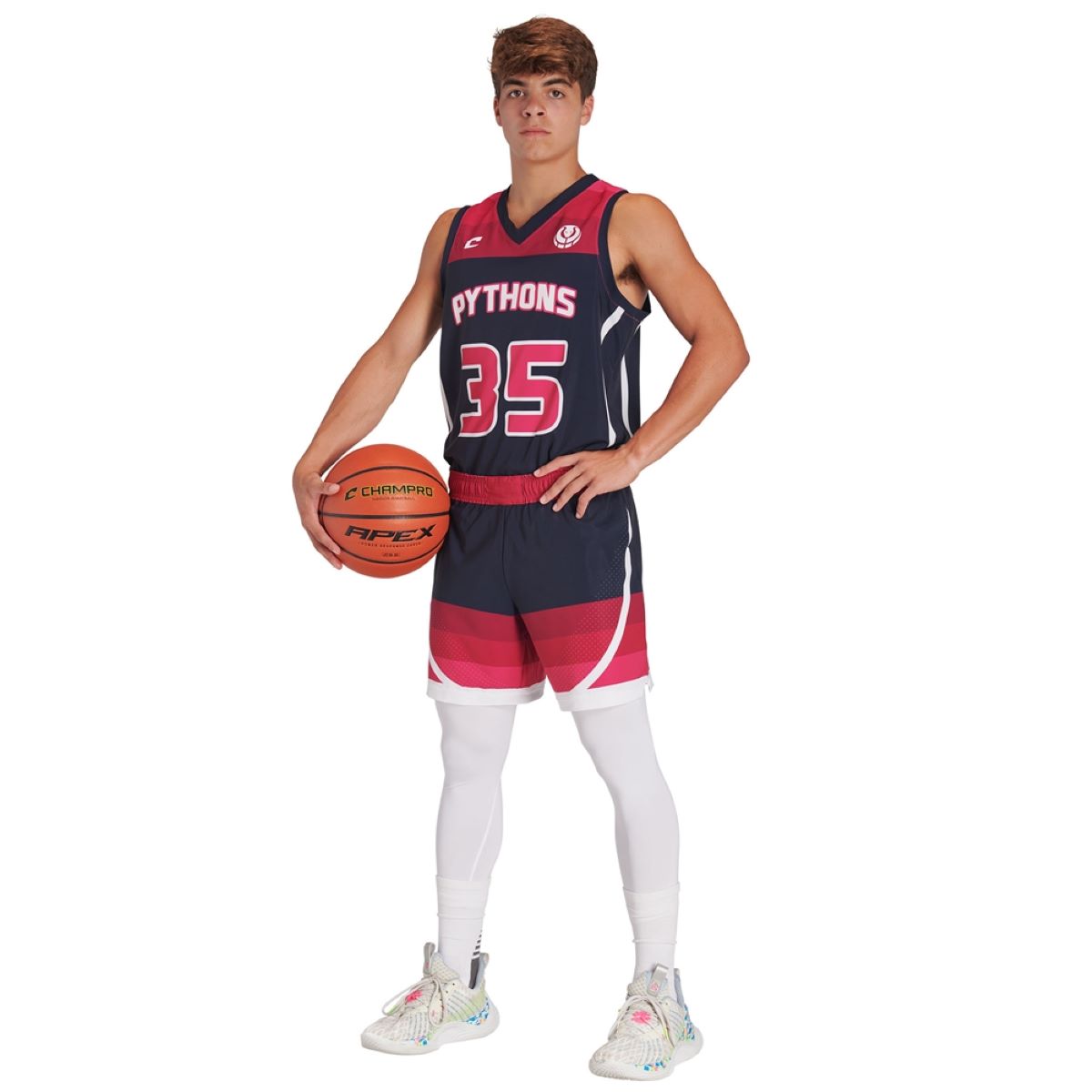 Custom Basketball 7" Stretch Woven Short Adult, Youth Team Basketball Shorts